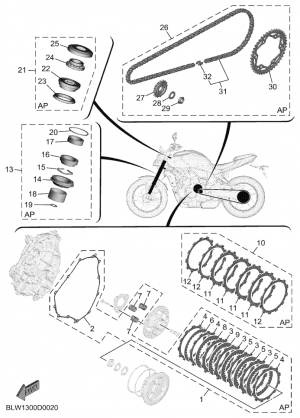 Maintenance parts kit