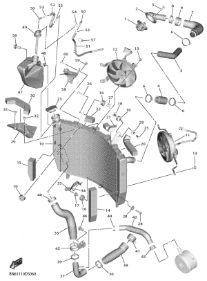Jäähdytin ja letkut