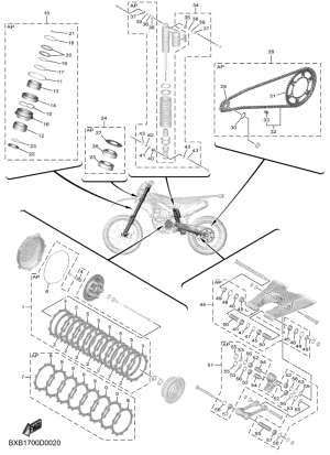 Maintenance parts kit