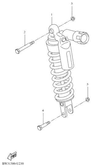 Rear suspension