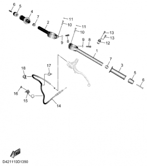 Ohjaustanko ja vaijerit