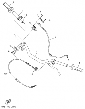 Ohjaustanko ja vaijerit