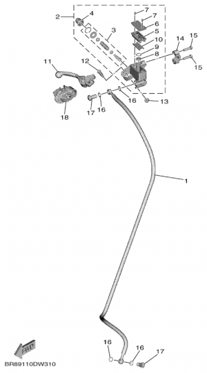 Etujarrun pääsylinteri
