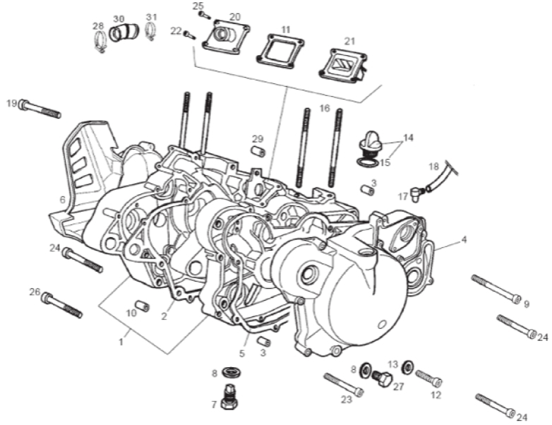 50 cc Enduro mallisto