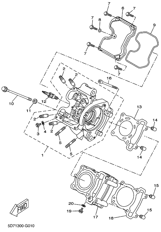 WR 125 Mallit